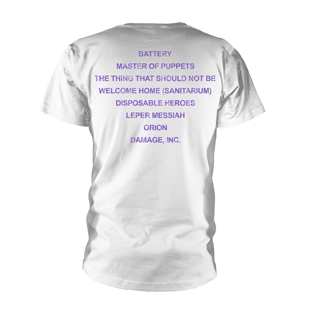 Metallica - Master Of Puppets White - T-shirt - PHD - Image 2