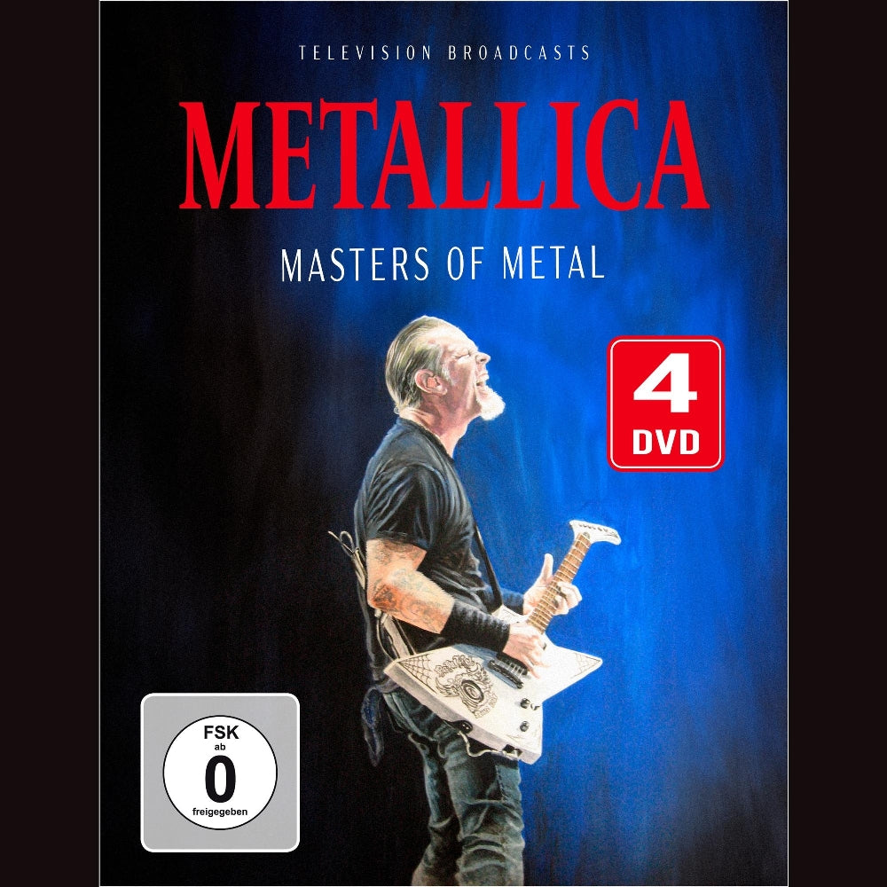 Metallica - Masters Of Metal (Television Broadcasts) - 4 DVD - Laser Media