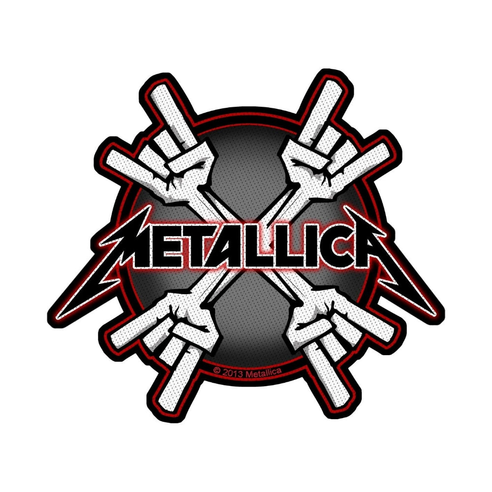 Metallica - Metal Horns - Patch - Razamataz