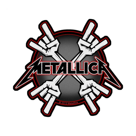 Metallica - Metal Horns - Patch - Razamataz