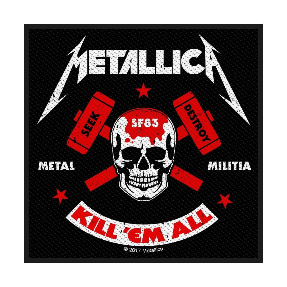 Metallica - Metal Militia - Patch - Razamataz