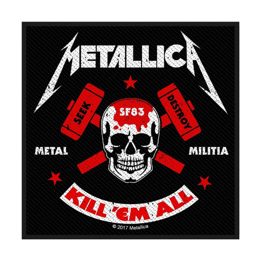 Metallica - Metal Militia - Patch - Razamataz
