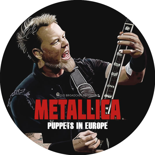 Metallica - Puppets In Europe (Radio Broadcast Recording) - LP PICTURE - Laser Media
