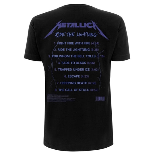 Metallica - Ride The Lightning Tracks - T-shirt - PHD - Image 2