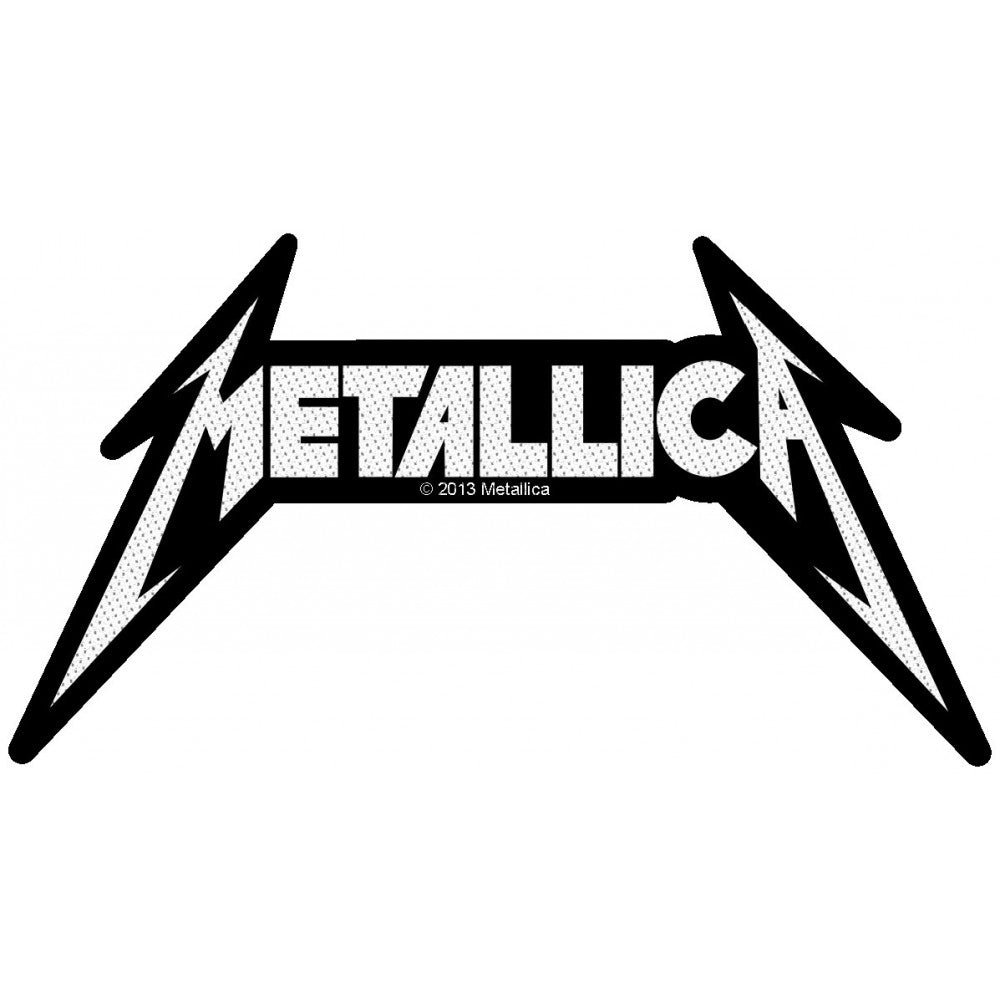 Metallica - Shaped Logo - Patch - Razamataz