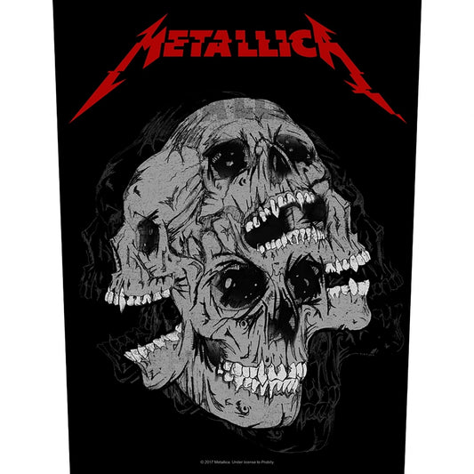 Metallica - Skulls - BACKPATCH - Razamataz