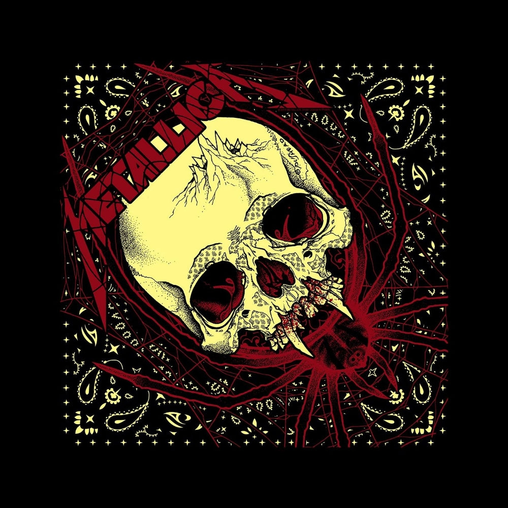 Metallica - Spider Skull - Bandana - Razamataz