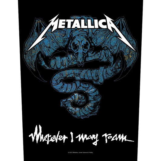 Metallica - Wherever I May Roam - BACKPATCH - Razamataz