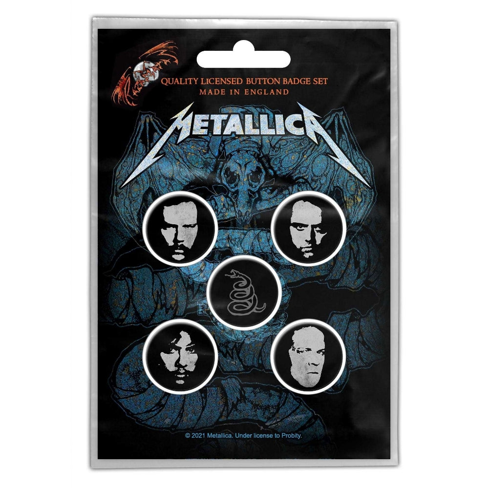 Metallica - Wherever I May Roam - BUTTON BADGE SET - Razamataz