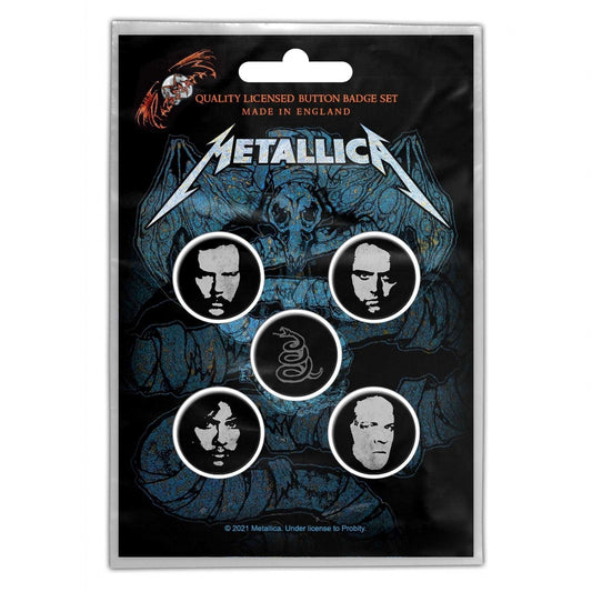 Metallica - Wherever I May Roam - BUTTON BADGE SET - Razamataz