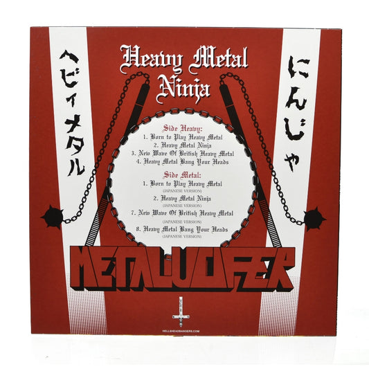Metalucifer - Heavy Metal Ninja - LP COLOURED - Hells Headbangers Records - Image 2