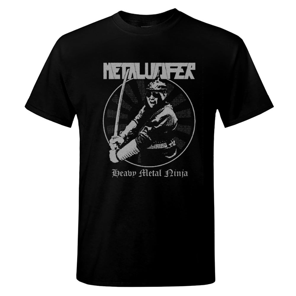 Metalucifer - Heavy Metal Ninja [grey] - T-shirt - Iron Pegasus
