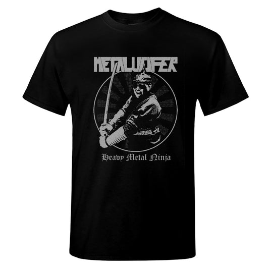 Metalucifer - Heavy Metal Ninja [grey] - T-shirt - Iron Pegasus