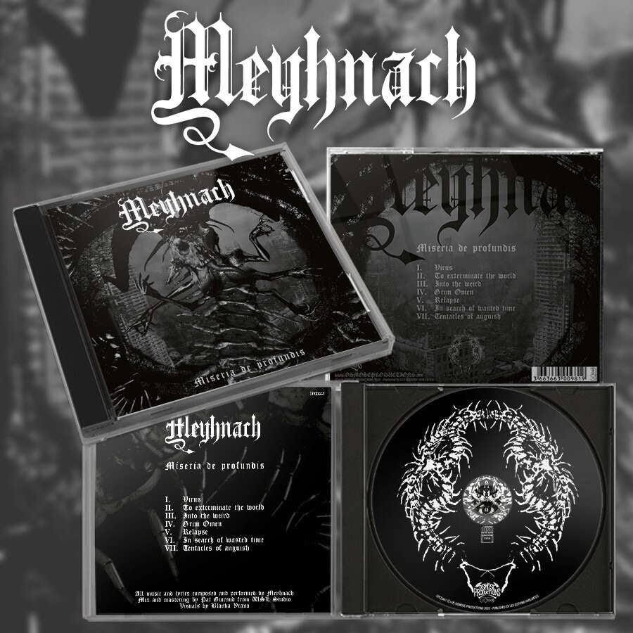 Meyhnach - Miseria De Profundis - CD - Osmose Productions - Image 2