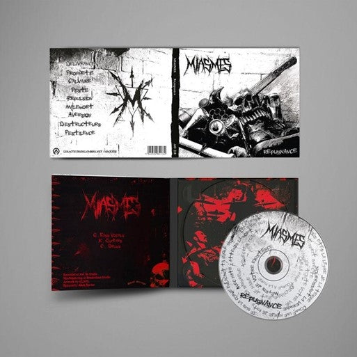 Miasmes - Repugnance - CD DIGIPAK - Les Acteurs De L'Ombre - Image 2
