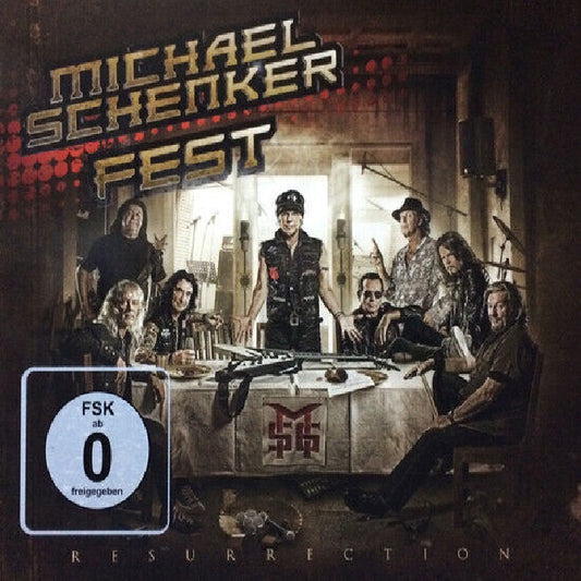 Michael Schenker Fest - Resurrection - CD + DVD ARTBOOK - Reigning Phoenix Music