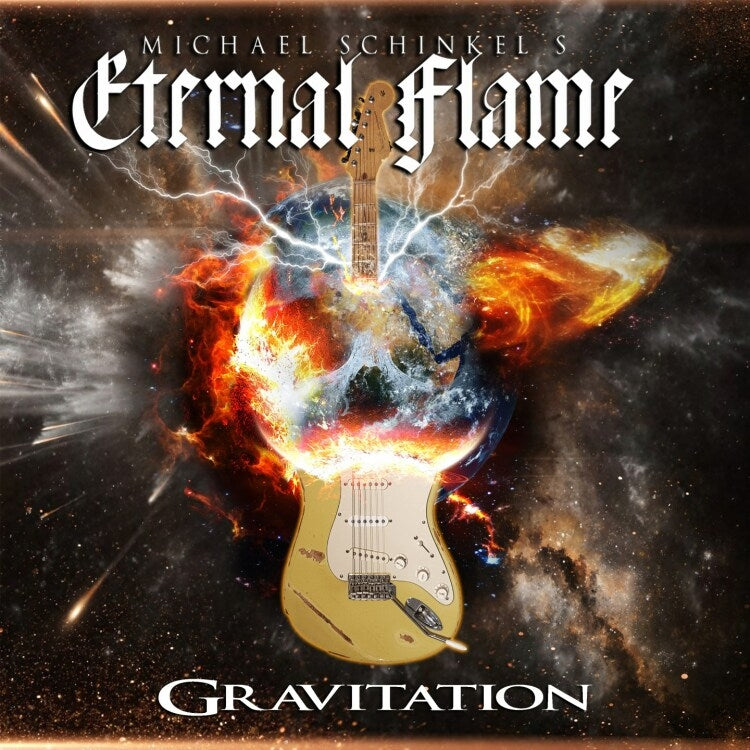 Michael Schinkel's Eternal Flame - Gravitation - CD DIGIPAK - Rock Of Angels Records