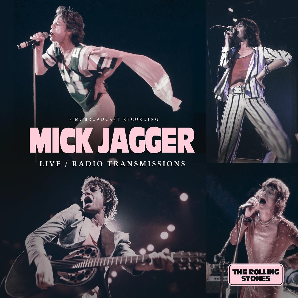 Mick Jagger - Live / Radio Transmissions (F.M. Broadcast Recording) - LP COLOURED - Laser Media