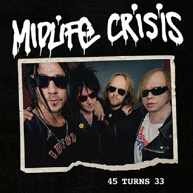 Midlife Crisis - 45 Turns 33 - LP COLOURED - Wild Kingdom Records - Image 2