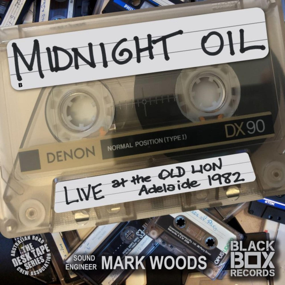Midnight Oil - LIVE at the Old Lion, Adelaide 1982 - CD - Black Box Records