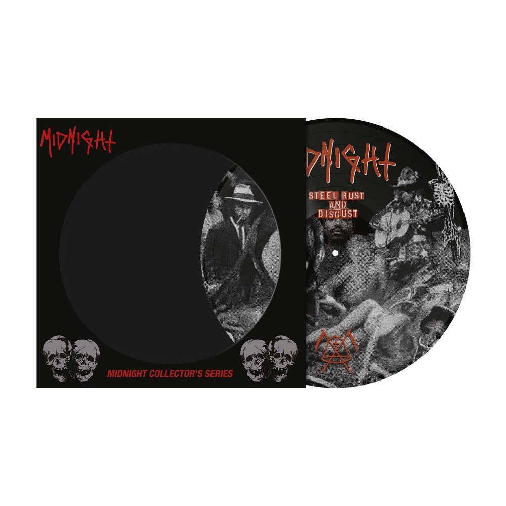 Midnight - Steel, Rust and Disgust - LP PICTURE - Metal Blade Records