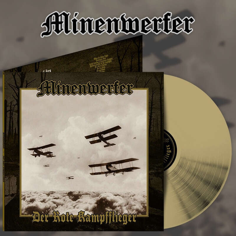 Minenwerfer - Der Rote Kampfflieger - LP Gatefold Coloured - Osmose Productions