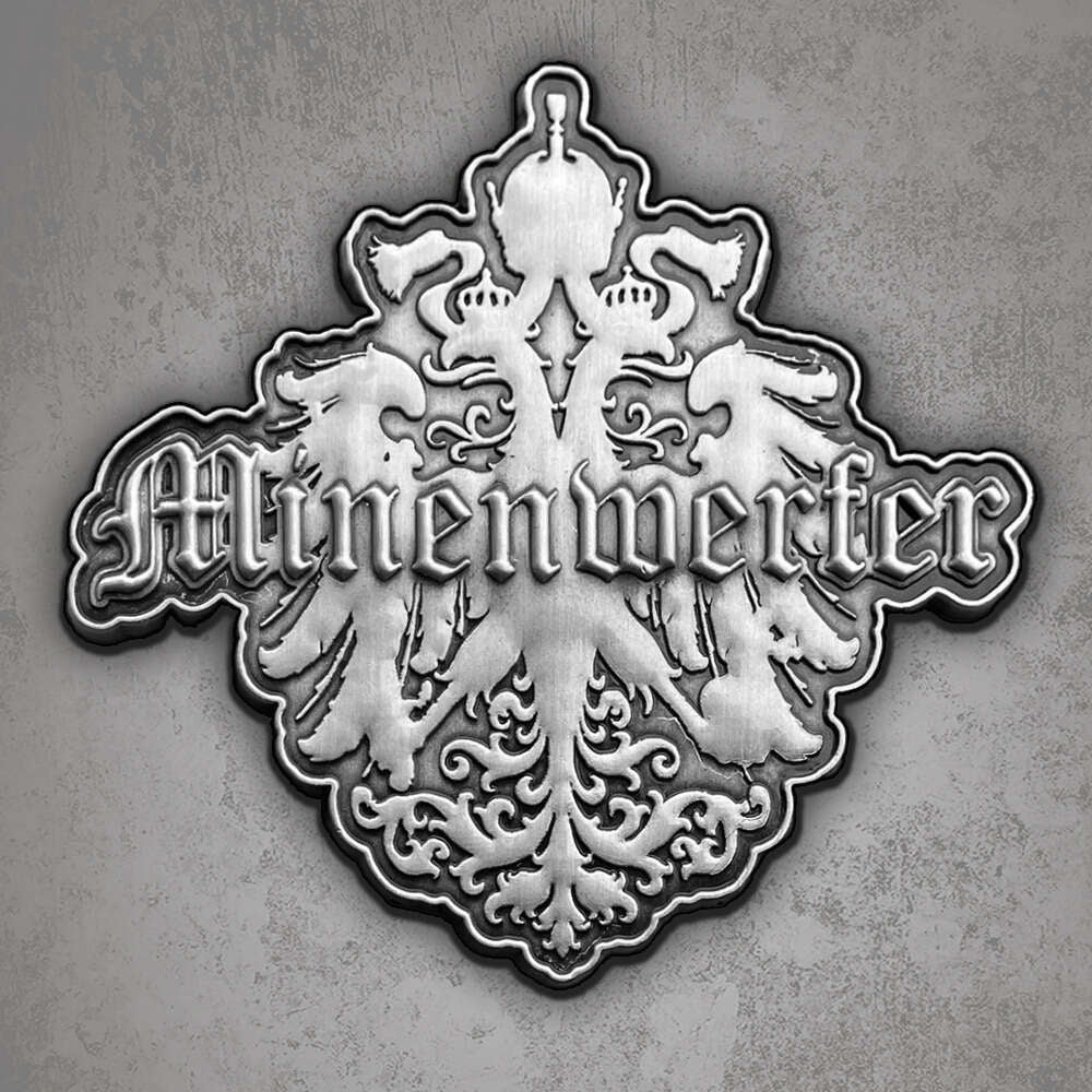 Minenwerfer - Minenwerfer Austria. Logo Metal Pin - METAL PIN - Osmose Productions