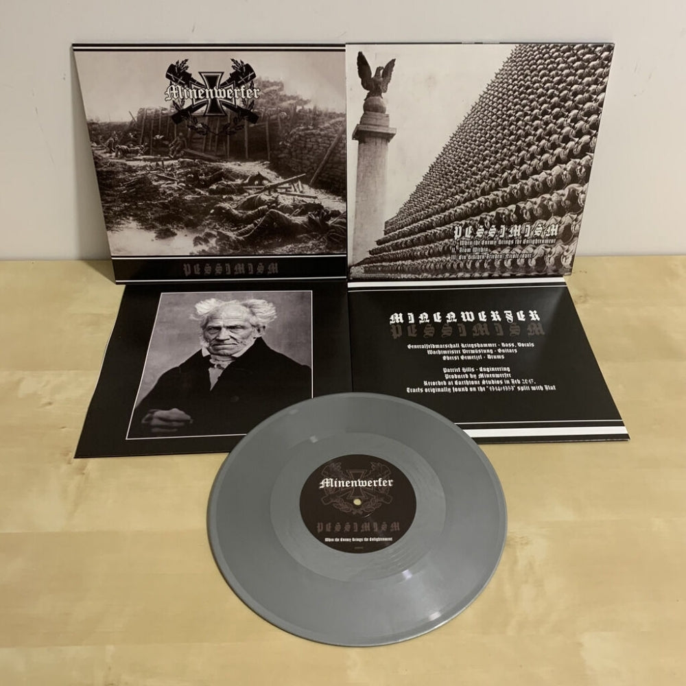 Minenwerfer - Pessimism - 10" coloured vinyl - Osmose Productions - Image 2