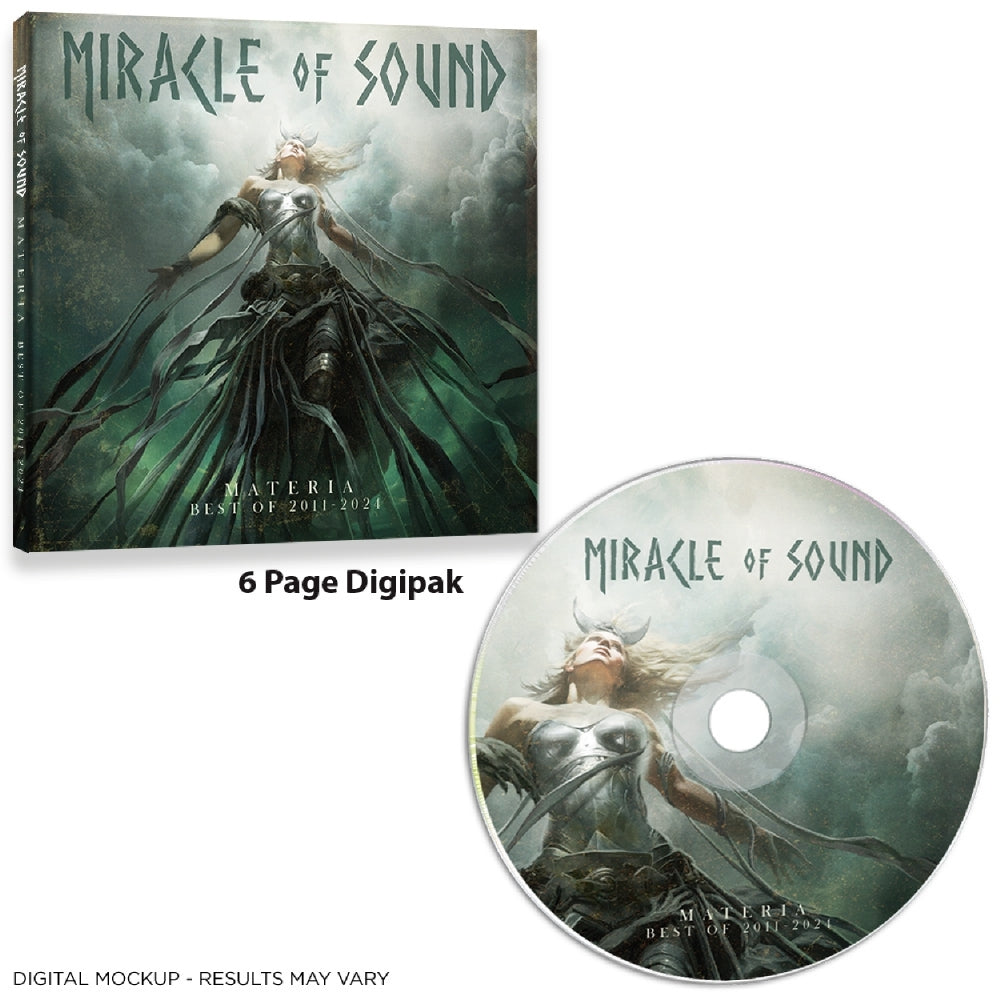 Miracle Of Sound - Materia Best Of 2011 - 2024 - CD DIGIPAK - Napalm Records - Image 2