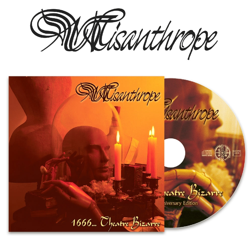 Misanthrope - 1666… Theatre Bizarre - CD DIGIPAK - Holy Records - Image 2