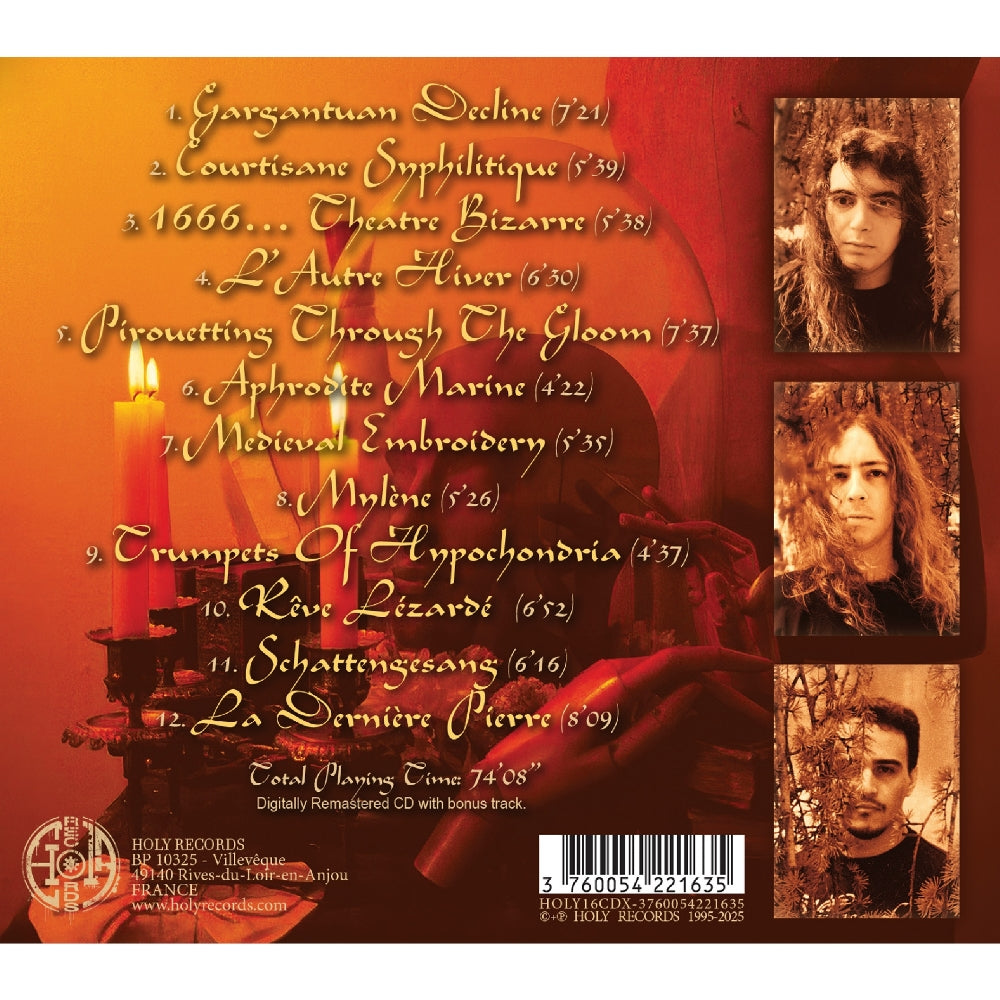 Misanthrope - 1666… Theatre Bizarre - CD DIGIPAK - Holy Records - Image 3