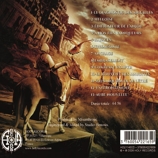 Misanthrope - Embrasement - CD DIGIPAK - Holy Records - Image 2