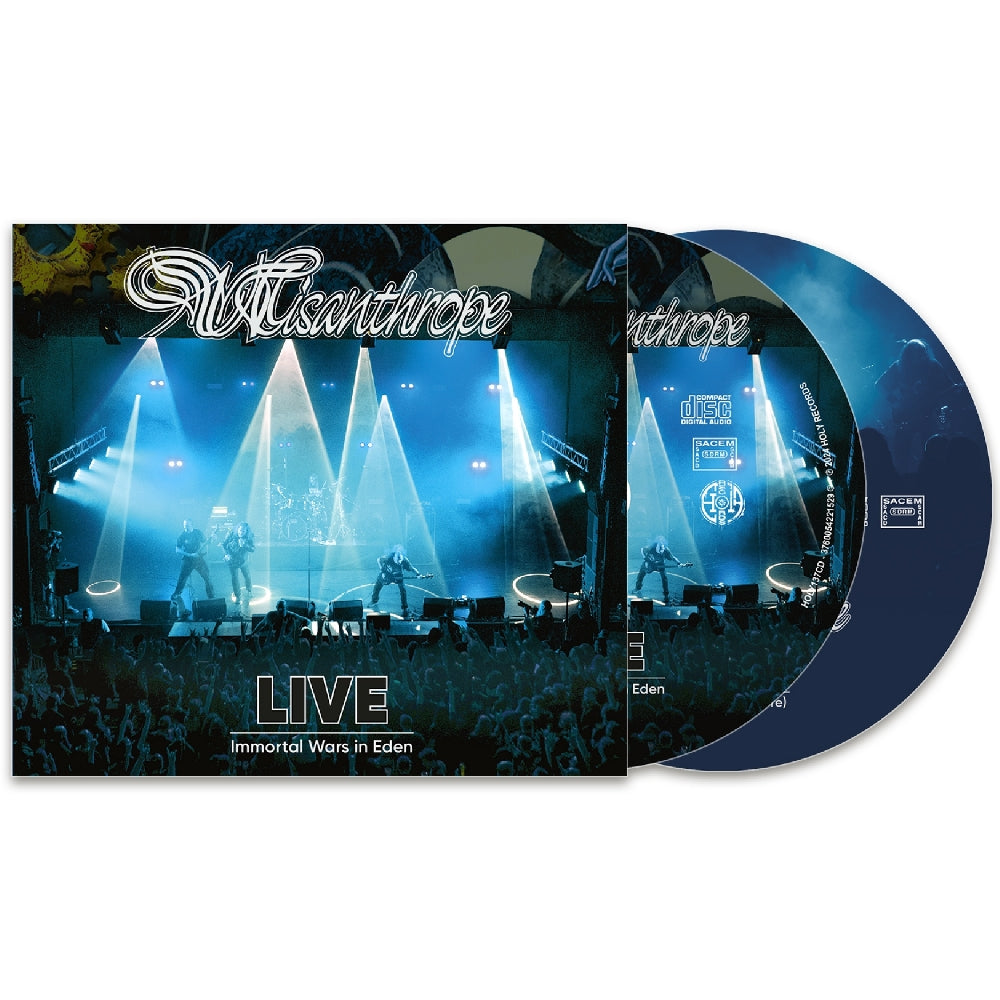 Misanthrope - LIVE - Immortal Wars In Eden - 2CD DIGIPAK - Holy Records - Image 3