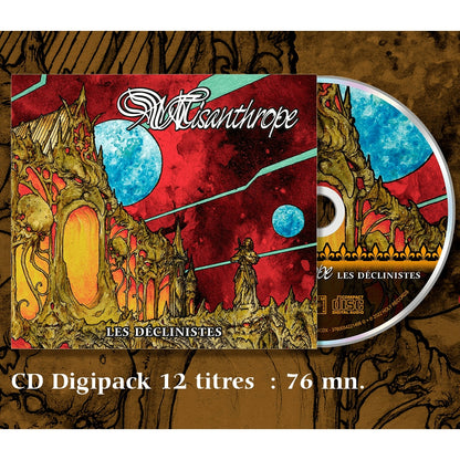 Misanthrope - Les Déclinistes - CD DIGIPAK - Holy Records - Image 2