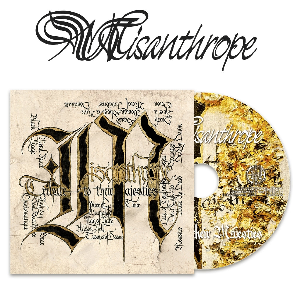 Misanthrope - Tribute To Their Majesties - CD DIGIPAK - Holy Records - Image 2