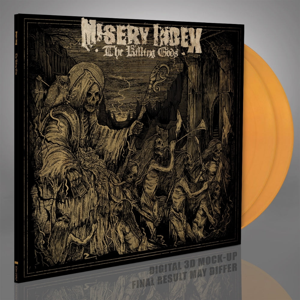 Misery Index - The Killing Gods - DOUBLE LP GATEFOLD COLOURED - Season of Mist