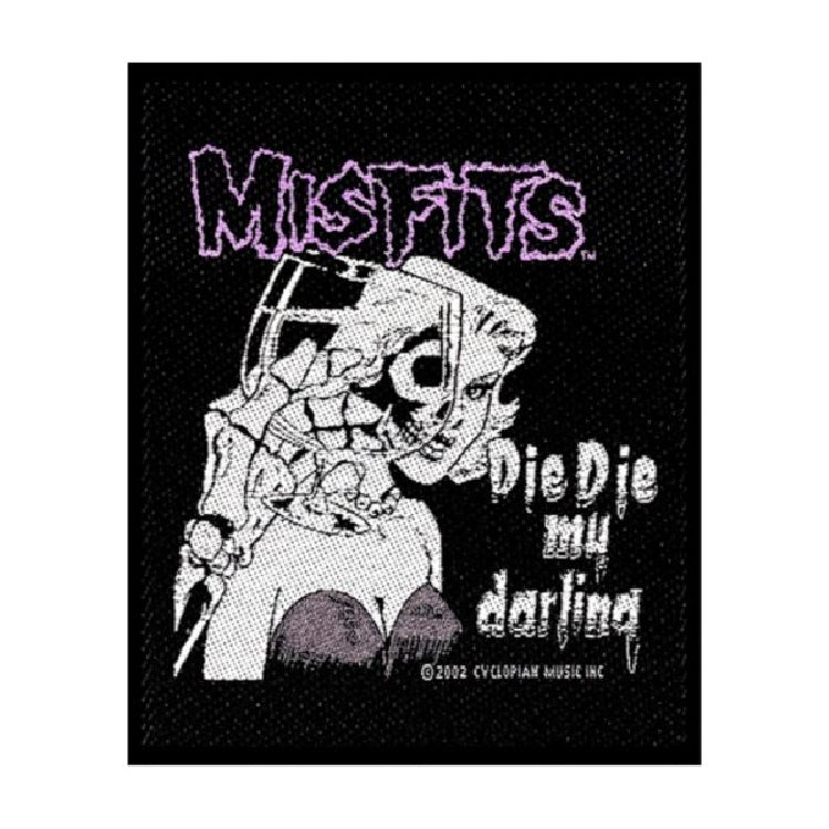 Misfits - Die Die My Darling - Patch - Razamataz