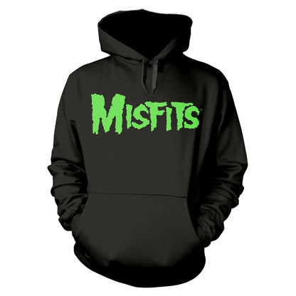 Misfits - Glow Jurek Skull - Hooded Sweat Shirt - PHD