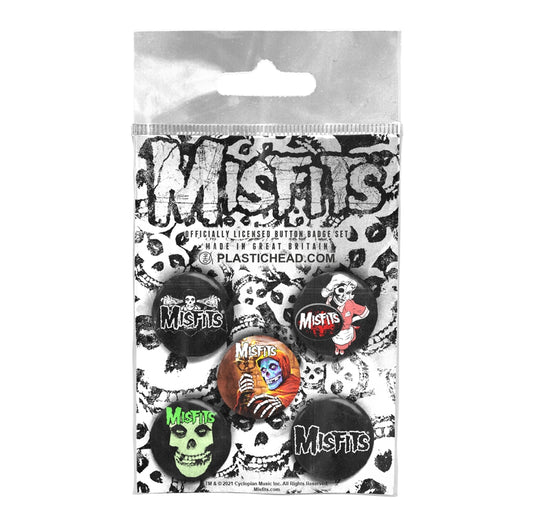 Misfits - Misfits - BUTTON BADGE SET - PHD