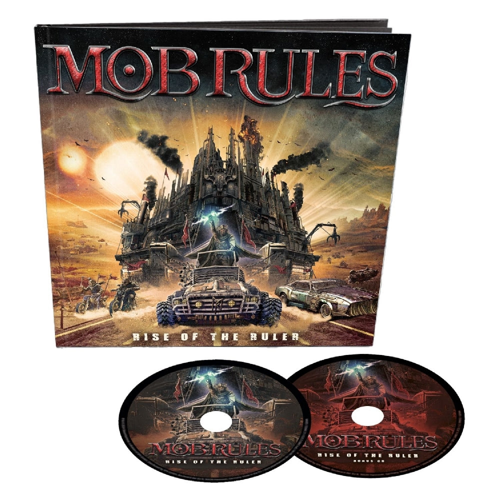 Mob Rules - Rise Of The Ruler - 2CD ARTBOOK - Rock Of Angels Records
