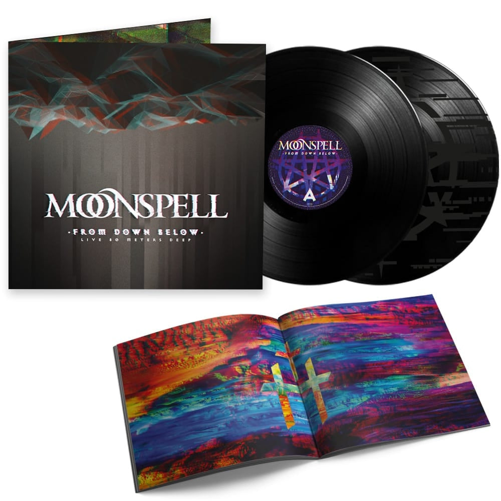 Moonspell - From Down Below - Live 80 Meters Deep - DOUBLE LP GATEFOLD - Napalm Records