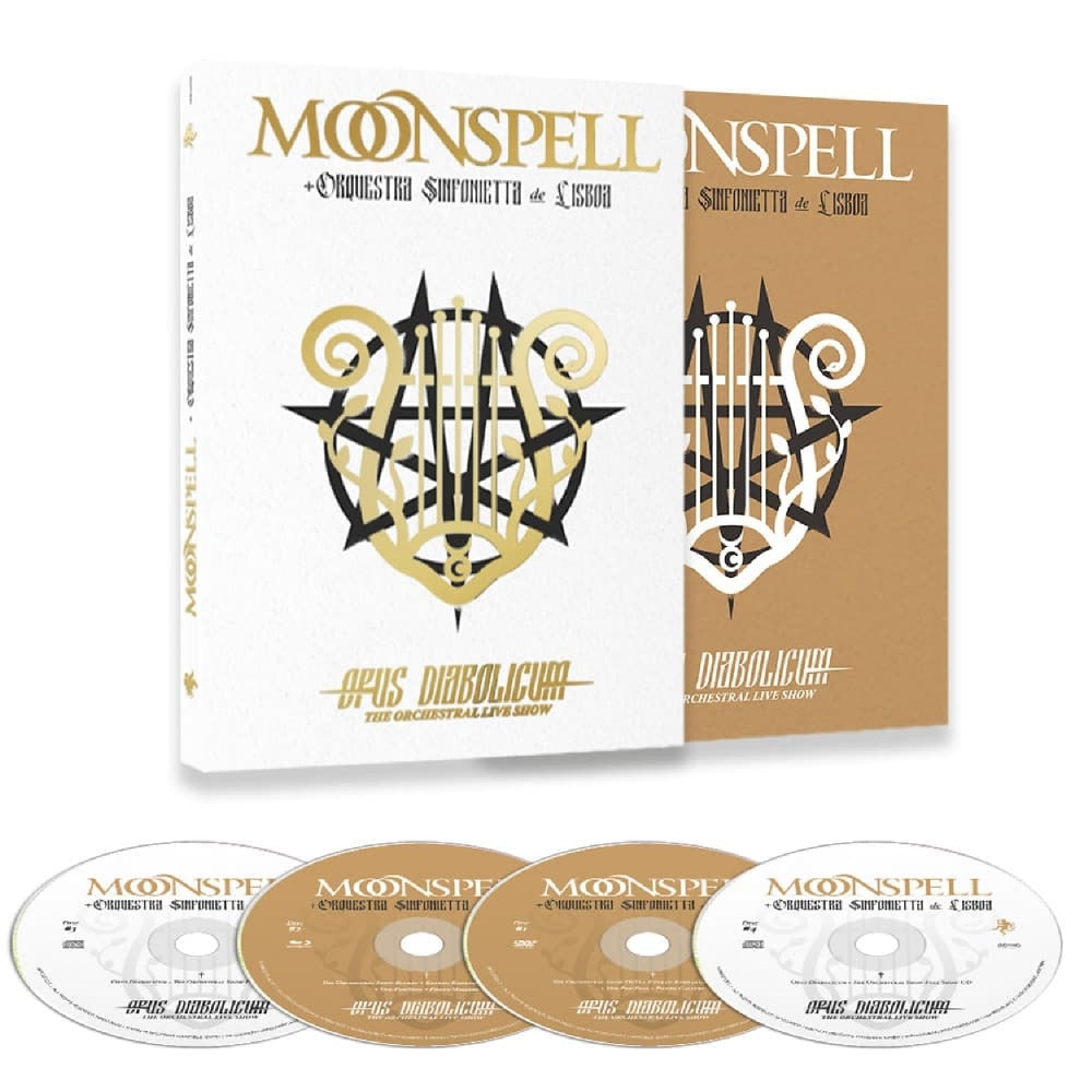 Moonspell - Opus Diabolicum - The Orchestral Live Show - 2CD + DVD + BLU-RAY DIGIPAK - Napalm Records