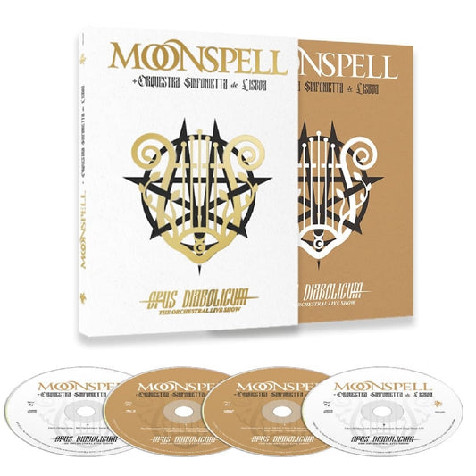 Moonspell - Opus Diabolicum - The Orchestral Live Show - 2CD + DVD + BLU-RAY DIGIPAK - Napalm Records