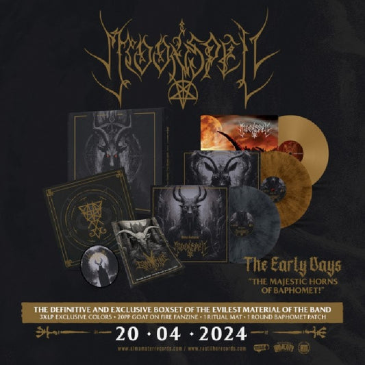 Moonspell - Under The Moonspell - The Early Years - LP BOX COLLECTOR - Alma Mater Records