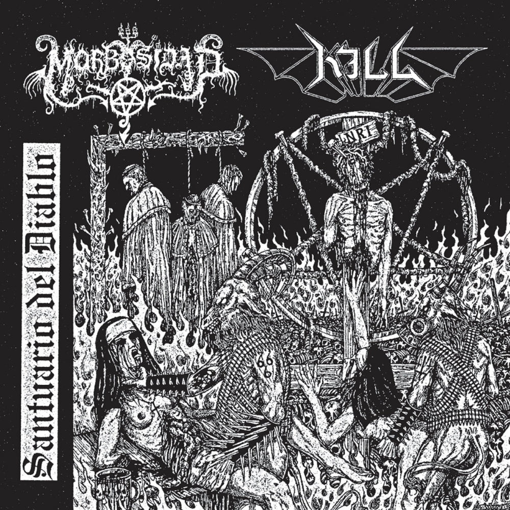 Morbosidad - Kill - Santuario Del Diablo - 7" vinyl - Hells Headbangers Records