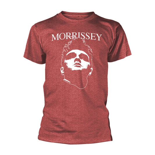 Morrissey - Face Logo (heather red) - T-shirt - PHD