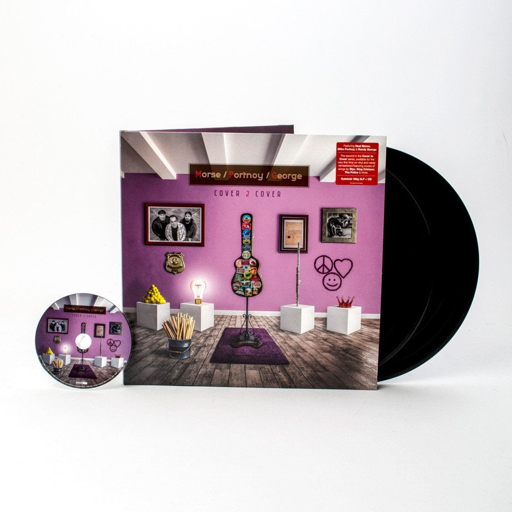 Morse/Portnoy/George - Cov3r To Cov3r - Double LP Gatefold + CD - Inside Out