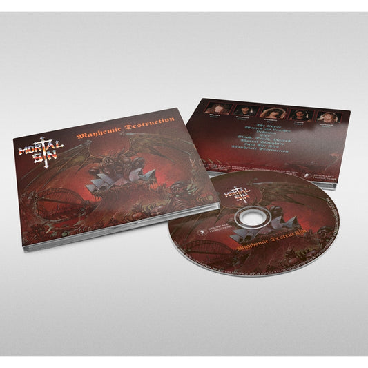 Mortal Sin - Mayhemic Destruction - CD DIGIPAK - Dissonance Productions