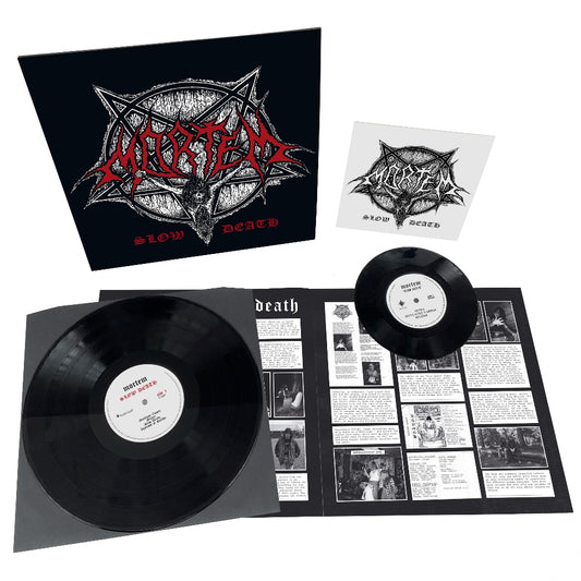 Mortem - Slow Death - LP + 7" - Peaceville Records