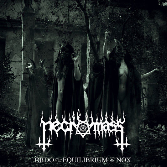 Mortuary Drape / Necromass - Dance Of Spirits / Ordo Equilibrium Nox - LP COLOURED - Funeral industries - Image 2